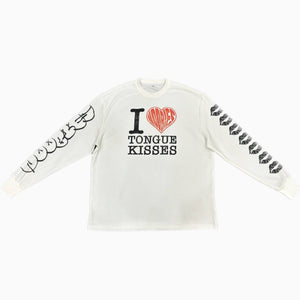 “I ❤️ Tongue kisses” long sleeve Thermal